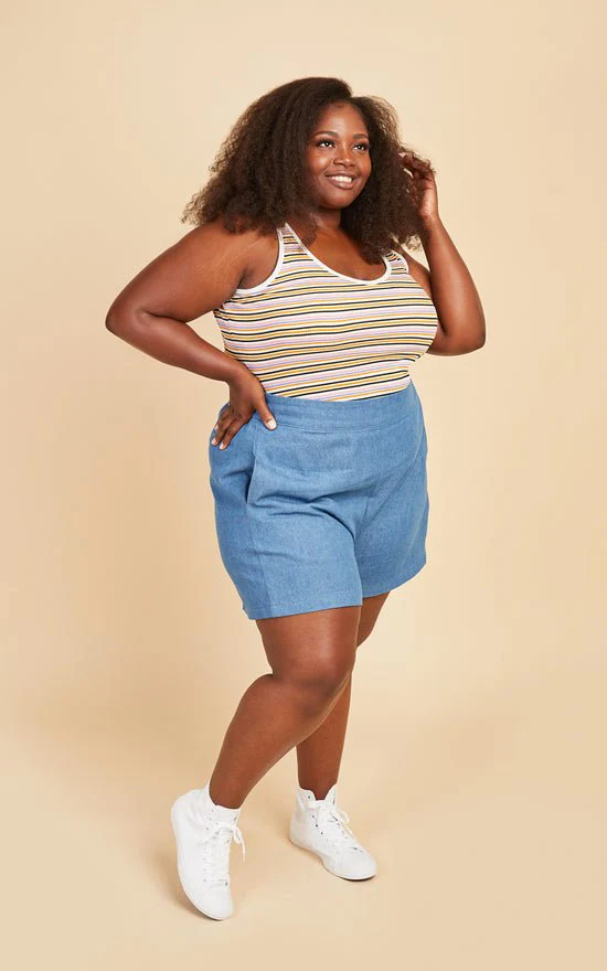 Calder Pants & Shorts Paper Pattern - Cashmerette - Image 5
