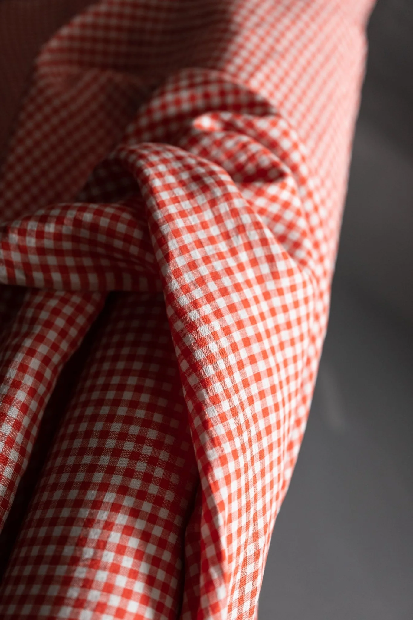 Campari Check Linen - European Import - Merchant & Mills - Image 3