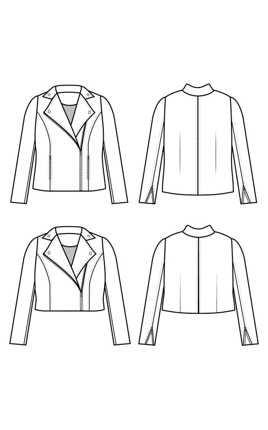 Canton Moto Jacket - Cashmerette - Image 12