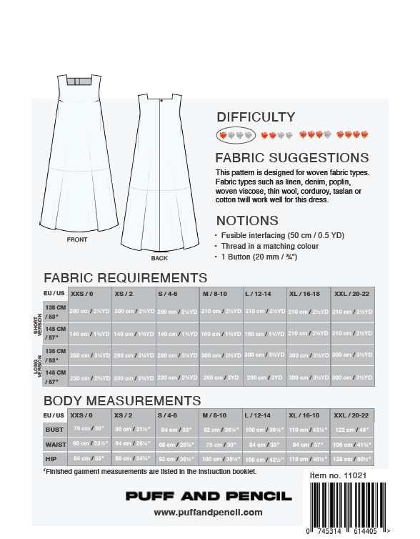 Capri Dress - Paper Sewing Pattern - Puff And Pencil - Image 8