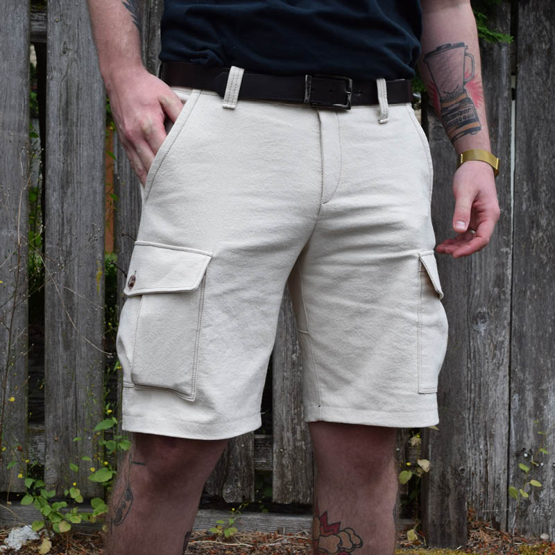 Cargo Shorts Mens Paper Pattern - Wardrobe by Me - Image 2