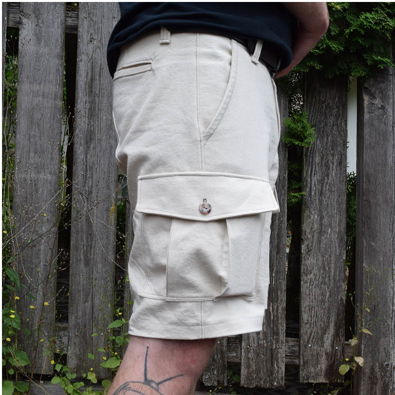 Cargo Shorts Mens Paper Pattern - Wardrobe by Me - Image 3