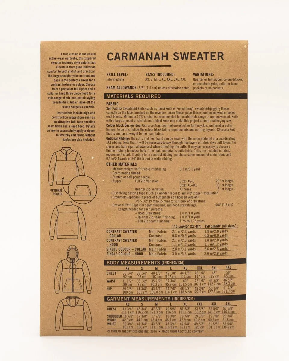 Carmanah Sweater Pattern - Thread Theory - Image 7