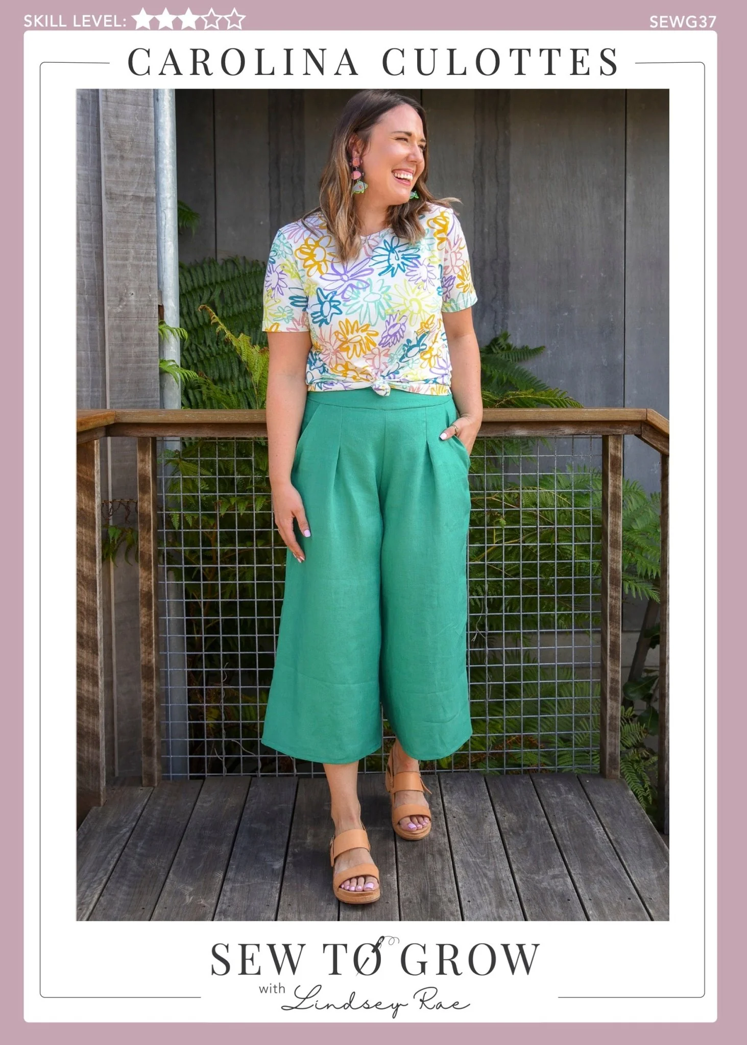 Carolina Culottes - Paper Pattern - Sew to Grow - Image 12