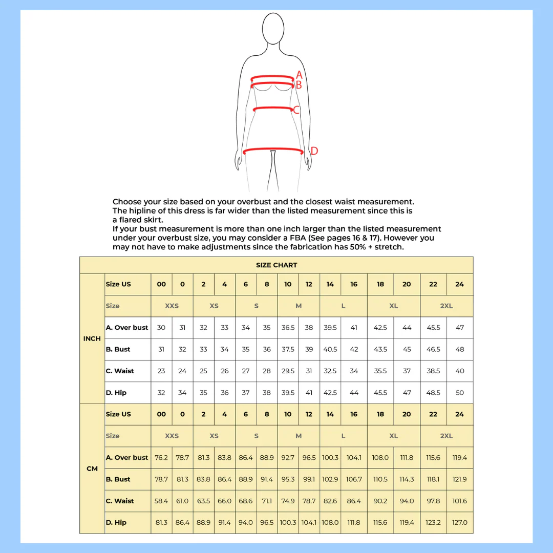 Celeste Frock PDF Pattern - Lydia Naomi - Image 7