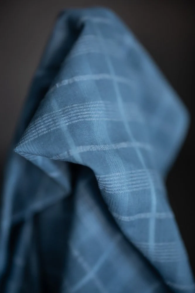 Cerulean Blue Indian Cotton - Merchant & Mills - Image 2