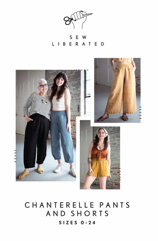 Chantrelle Pants & Shorts Paper Pattern - Sew Liberated (2 size options) - Image 32