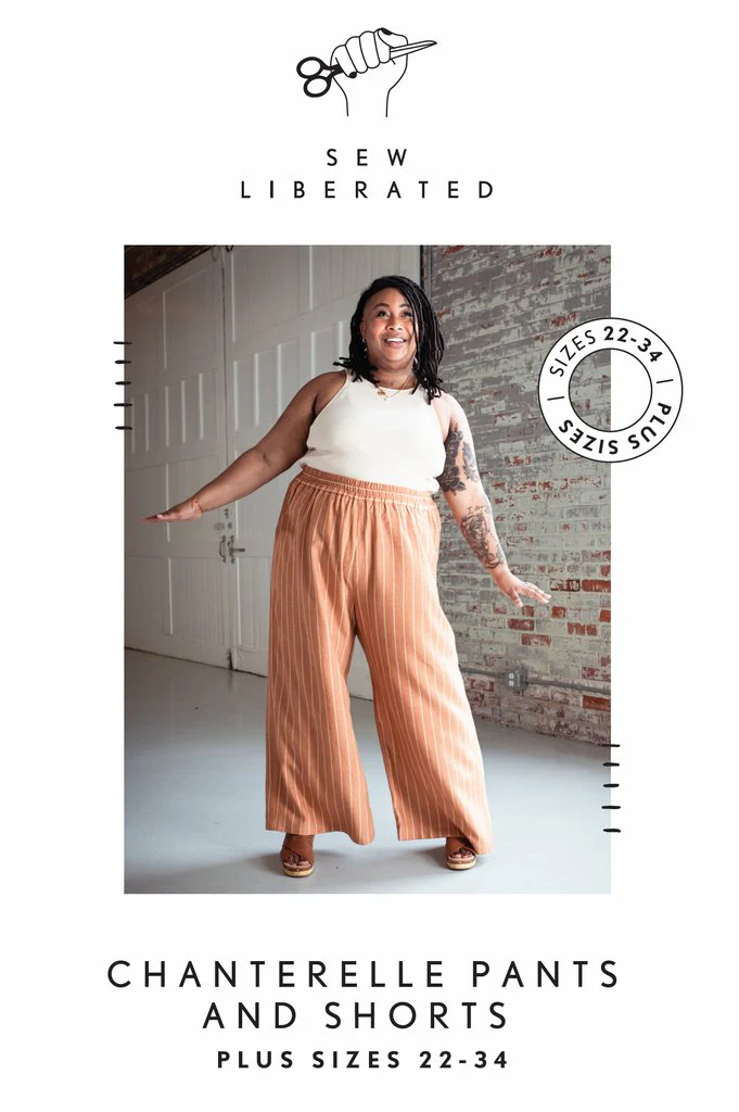Chantrelle Pants & Shorts Paper Pattern - Sew Liberated (2 size options) - Image 33