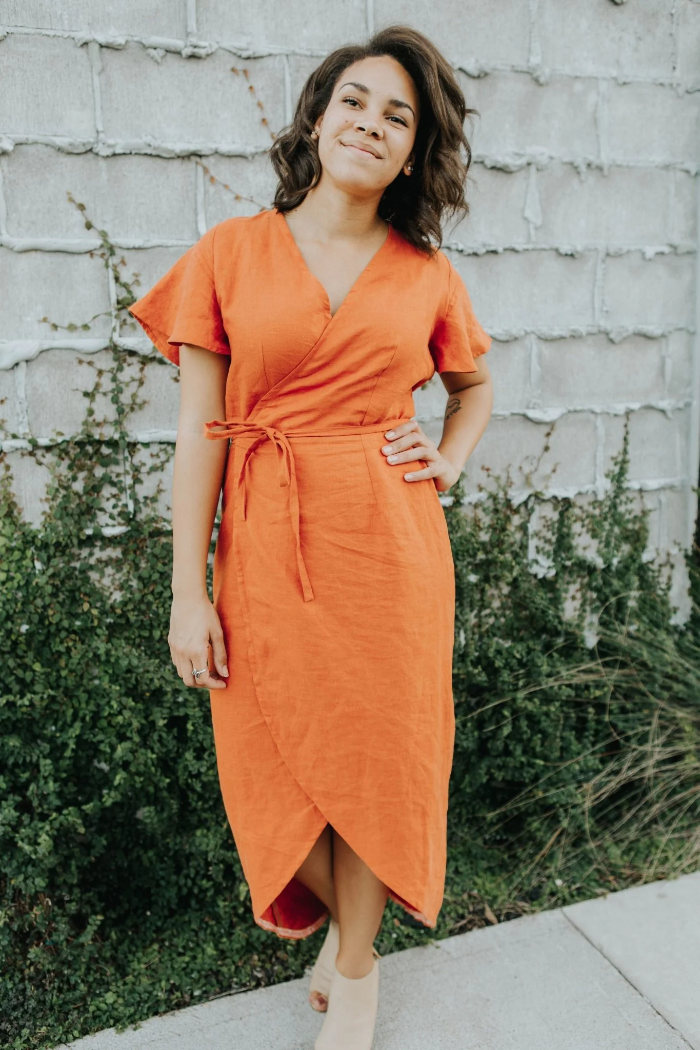 CharliAnne Wrap Dress - Paper Pattern - Sew to Grow - Image 13