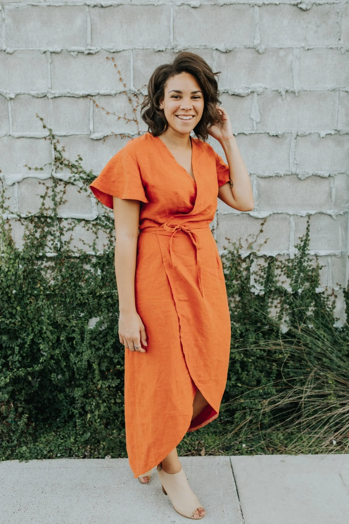 CharliAnne Wrap Dress - Paper Pattern - Sew to Grow - Image 14