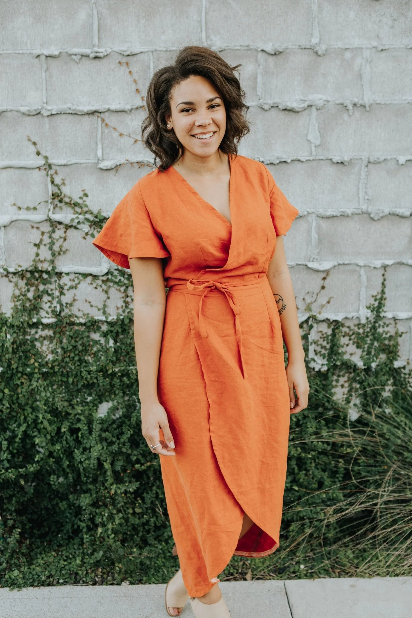 CharliAnne Wrap Dress - Paper Pattern - Sew to Grow - Image 15