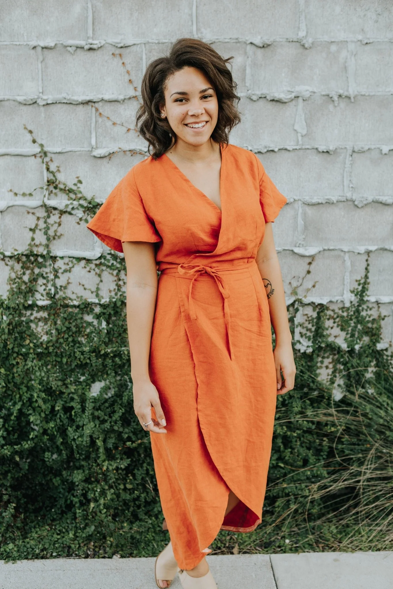CharliAnne Wrap Dress - Paper Pattern - Sew to Grow - Image 16
