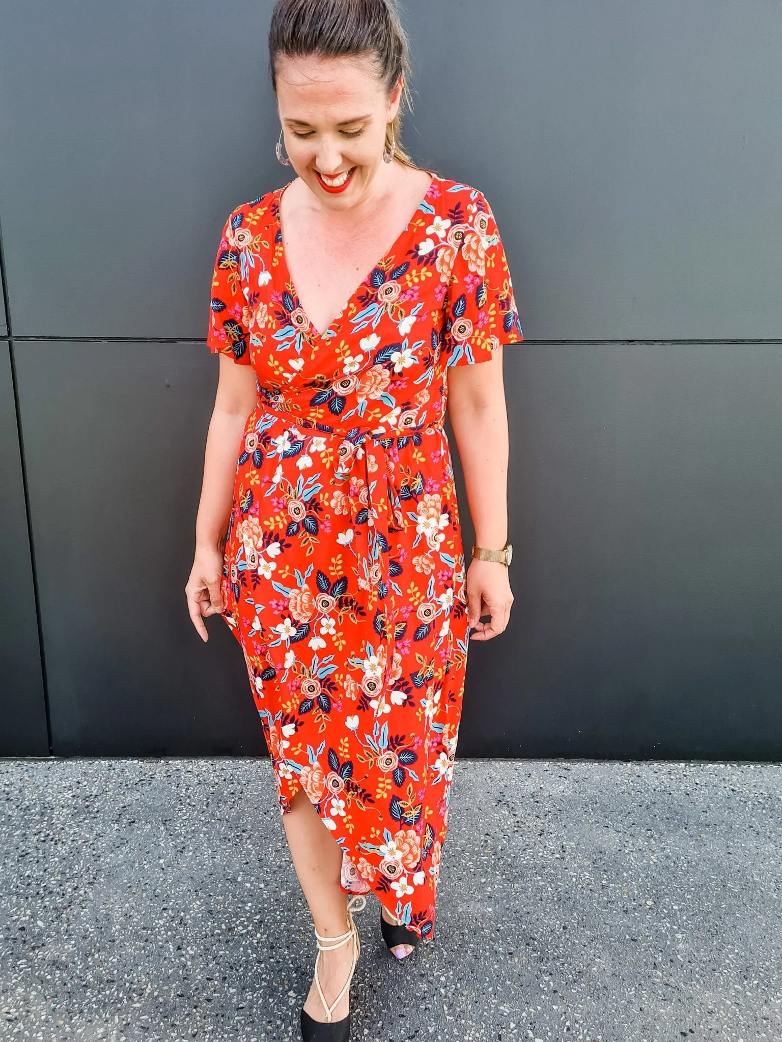 CharliAnne Wrap Dress - Paper Pattern - Sew to Grow - Image 2