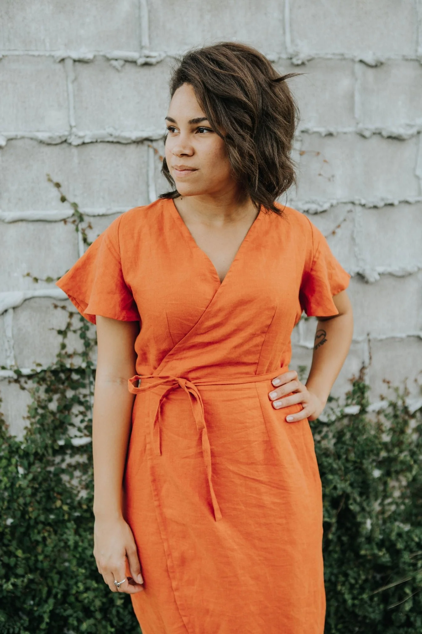 CharliAnne Wrap Dress - Paper Pattern - Sew to Grow - Image 3
