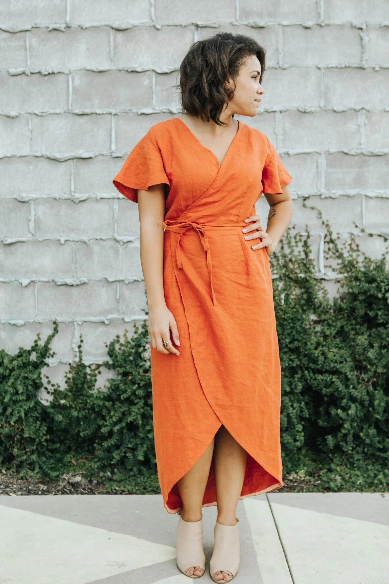 CharliAnne Wrap Dress - Paper Pattern - Sew to Grow - Image 5