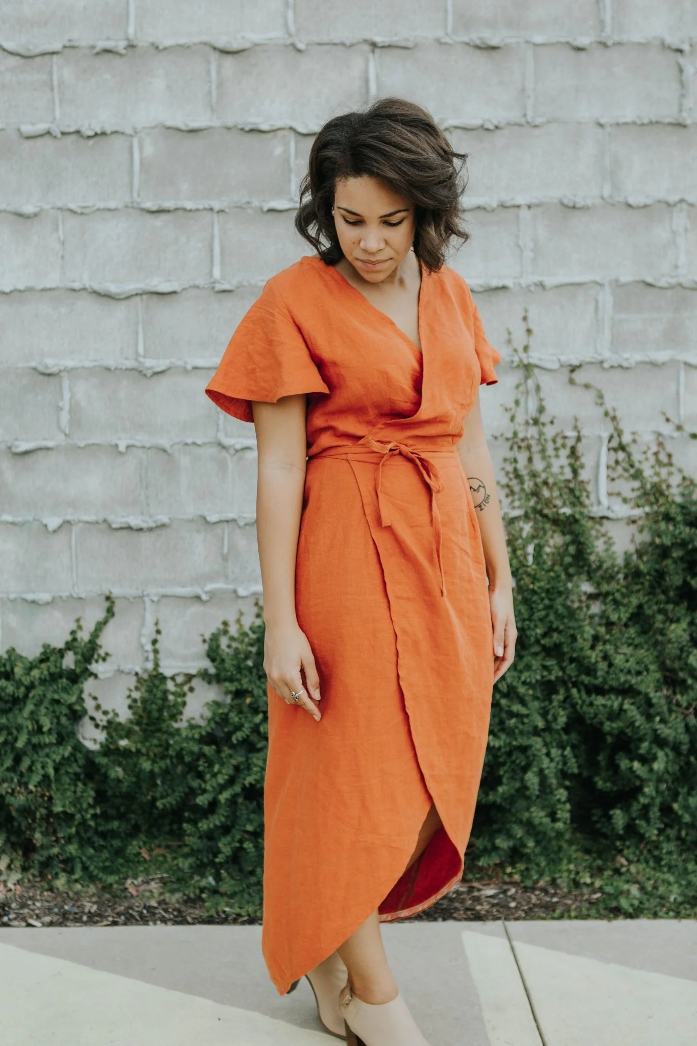 CharliAnne Wrap Dress - Paper Pattern - Sew to Grow - Image 6