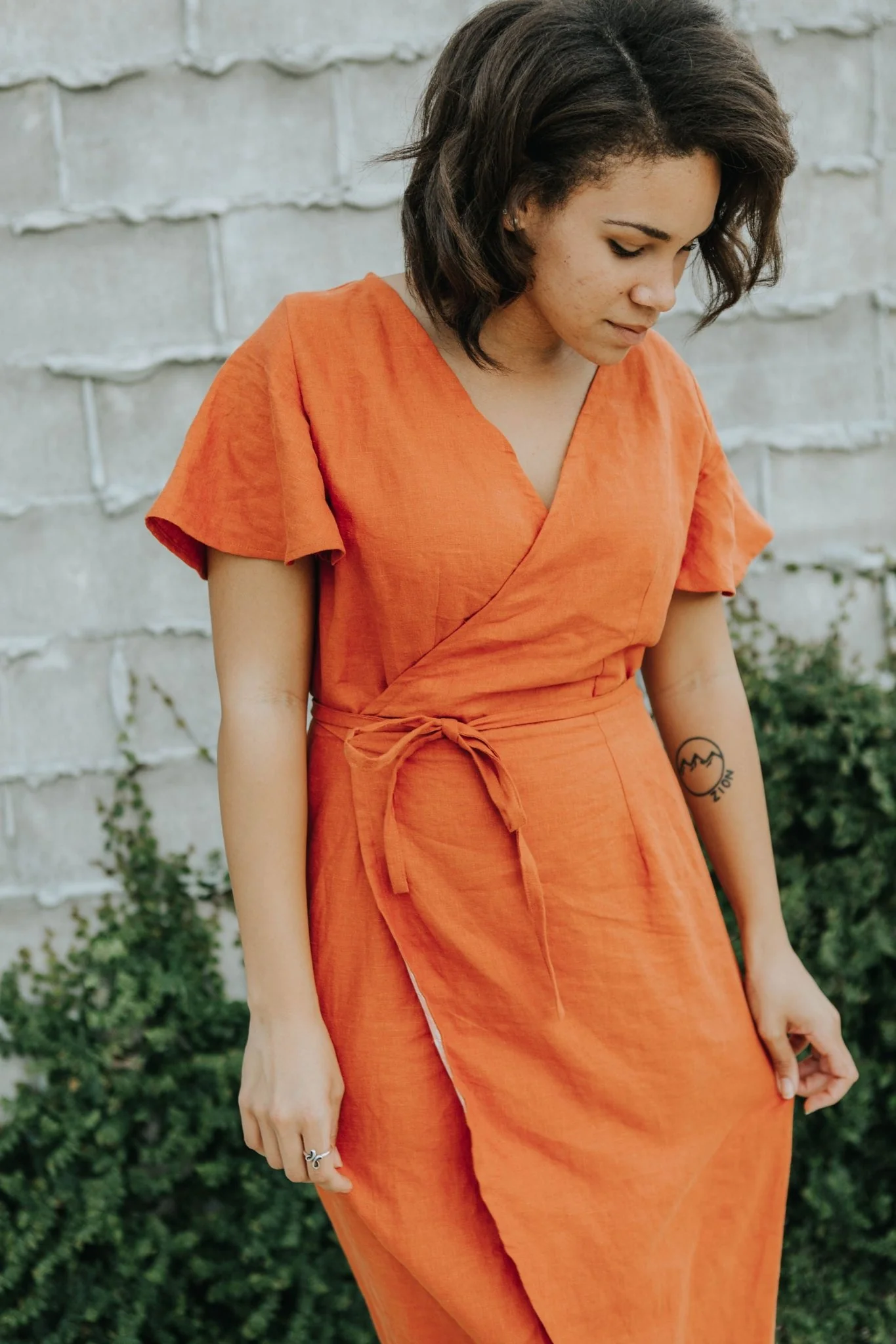 CharliAnne Wrap Dress - Paper Pattern - Sew to Grow - Image 7