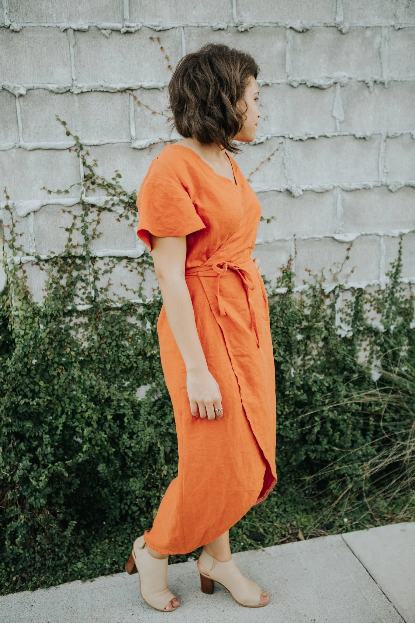 CharliAnne Wrap Dress - Paper Pattern - Sew to Grow - Image 8
