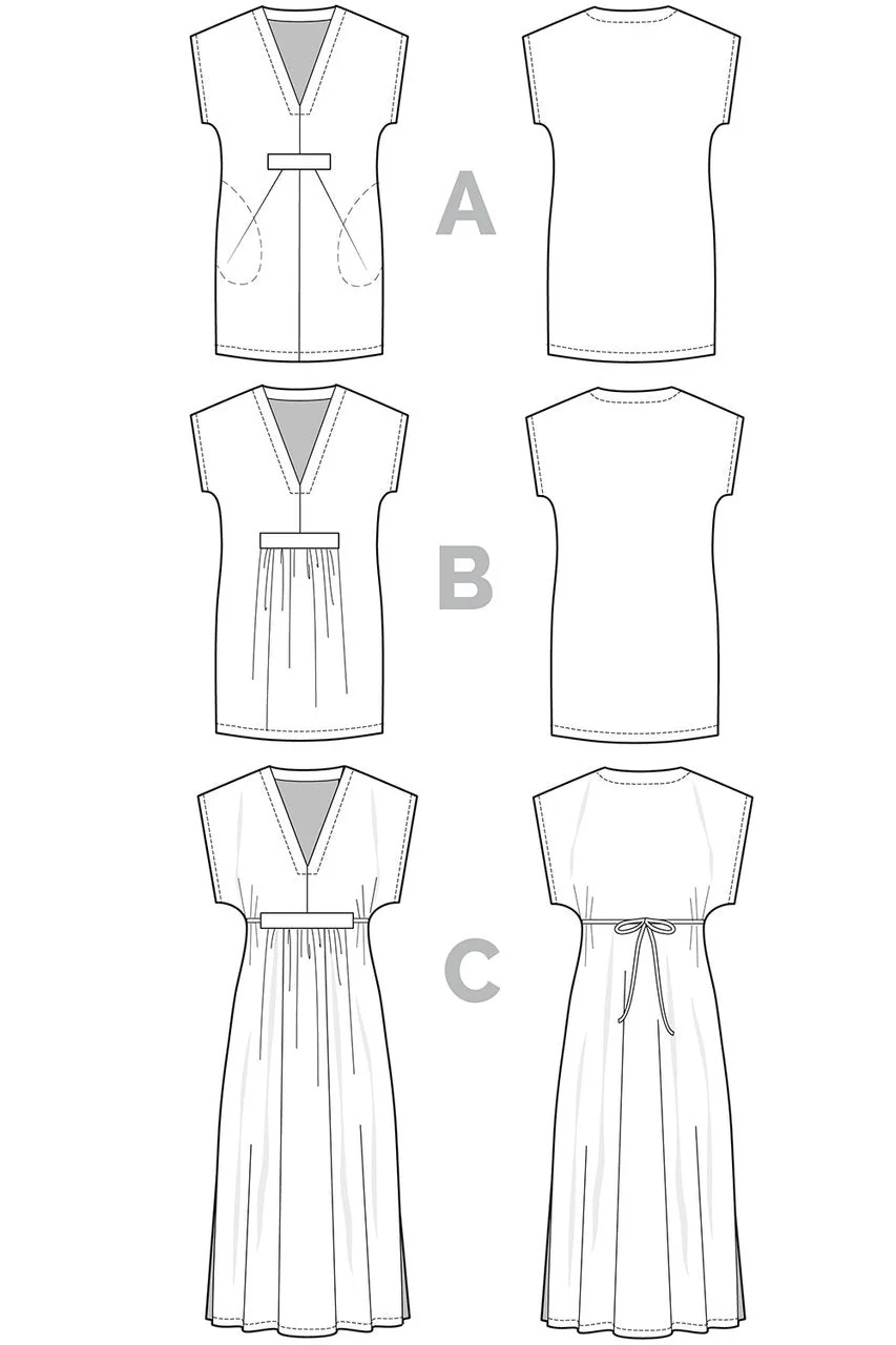Charlie Caftan Pattern - Closet Core Patterns - Image 10