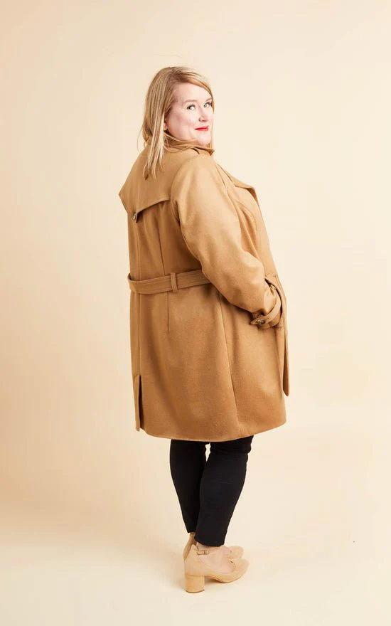 Chilton Trench Coat Paper Pattern - Cashmerette - Image 13