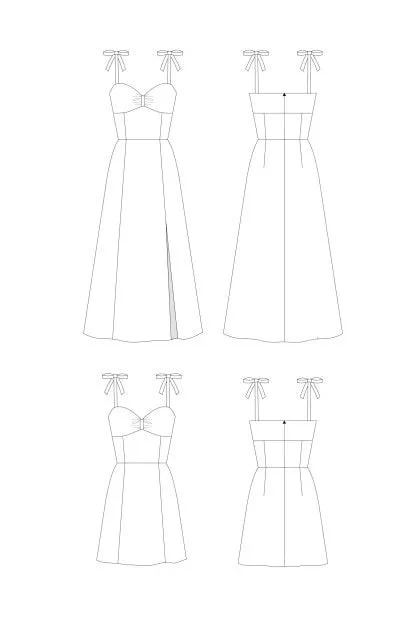 Chloe Dress PDF Pattern - Sew Love Patterns - Image 18