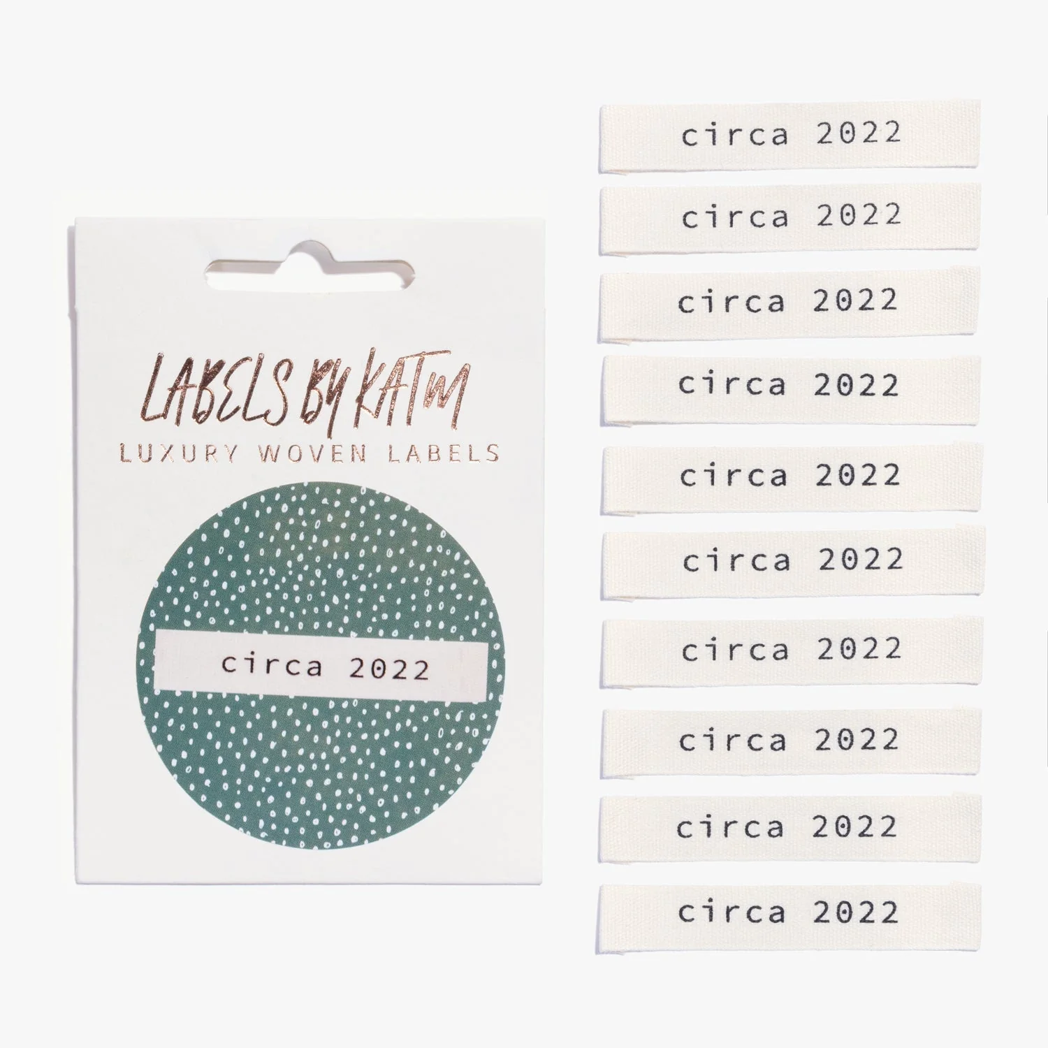 "CIRCA 2022" Cotton Label Pack - Kylie And The Machine - Image 2