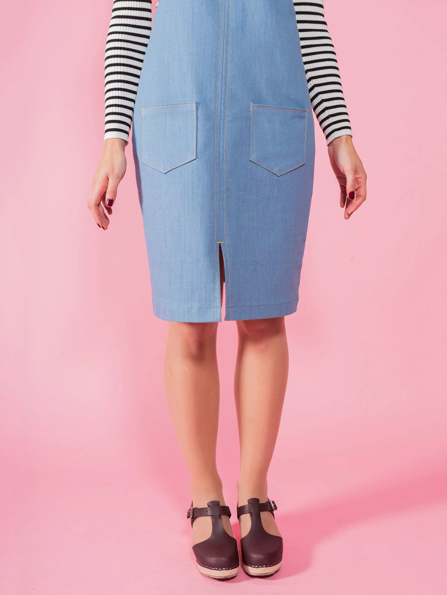 Cleo Dungaree Dress Pattern - Tilly And The Buttons - Image 8
