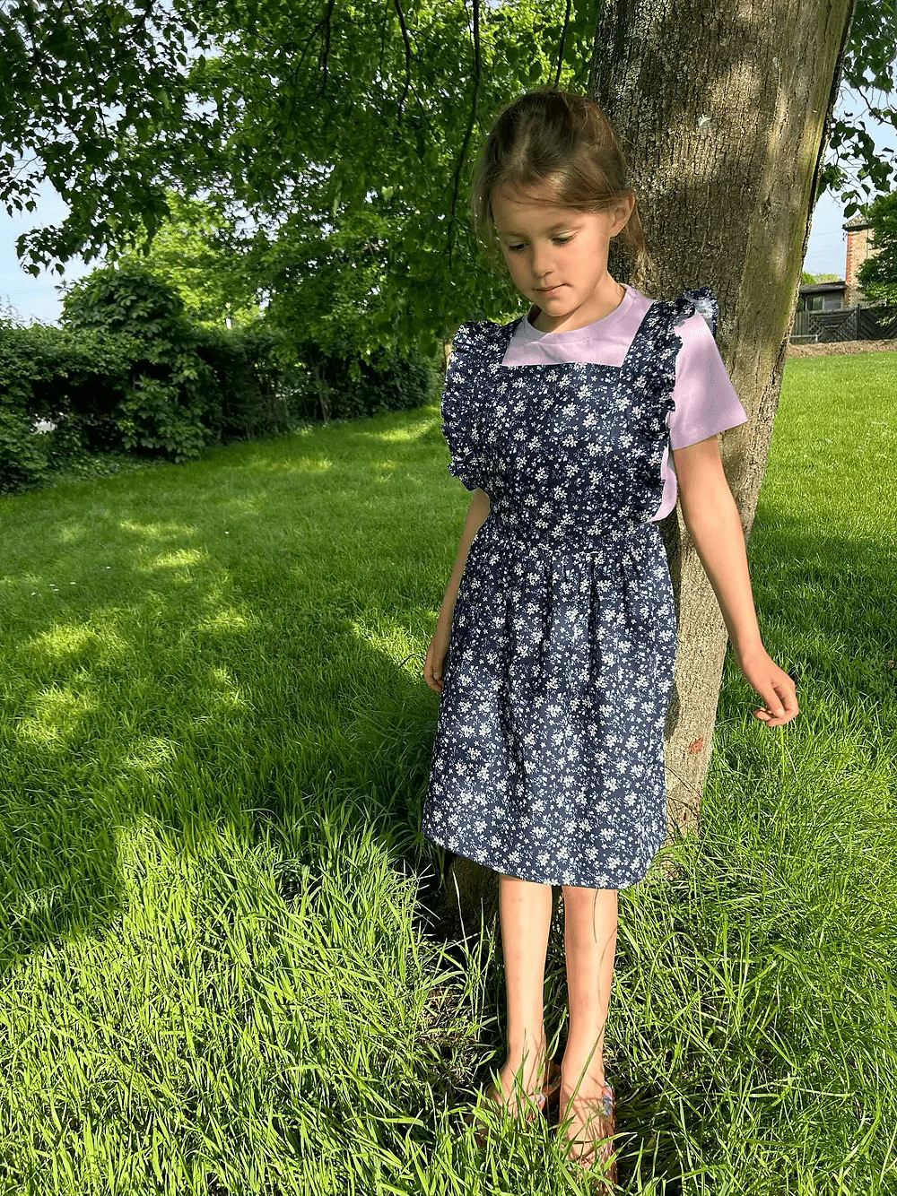 Cleo Pinafore Dress - Kids Paper Sewing Pattern - Two Stitches Patterns - Image 8
