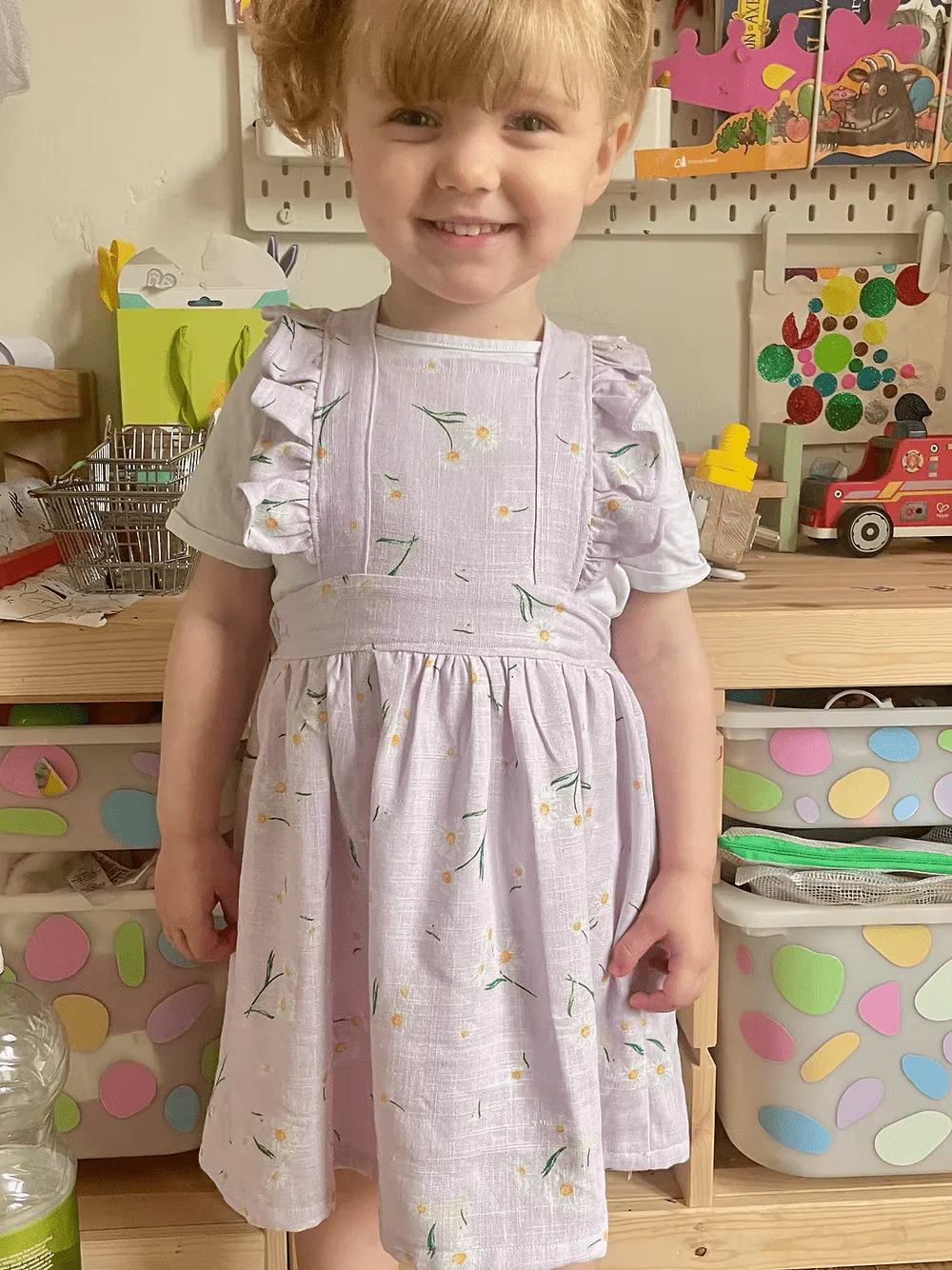 Cleo Pinafore Dress - Kids Paper Sewing Pattern - Two Stitches Patterns - Image 9
