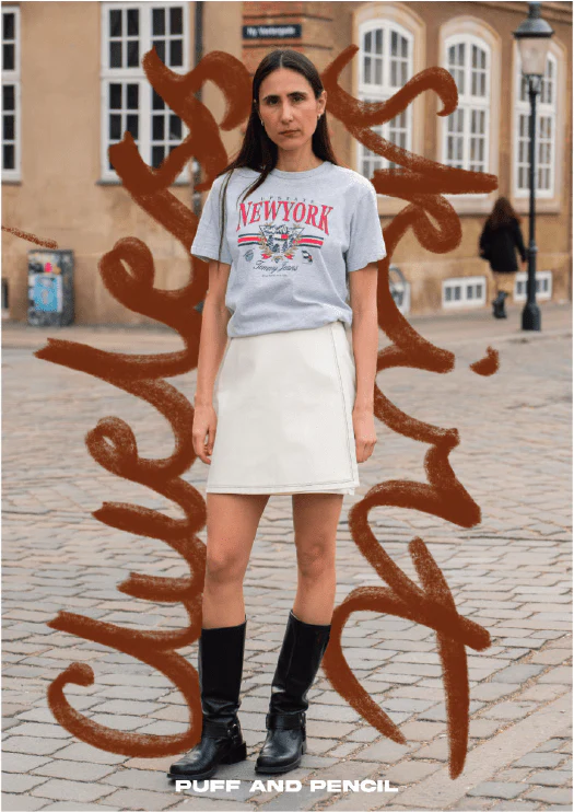 Clueless Skirt - Paper Sewing Pattern - Puff And Pencil