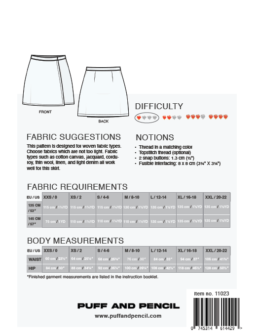Clueless Skirt - Paper Sewing Pattern - Puff And Pencil - Image 6