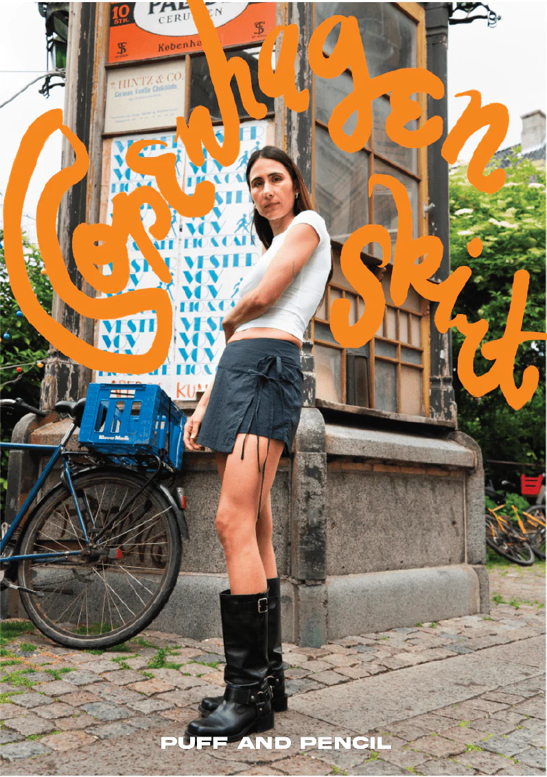 Copenhagen Skirt - Paper Sewing Pattern - Puff And Pencil