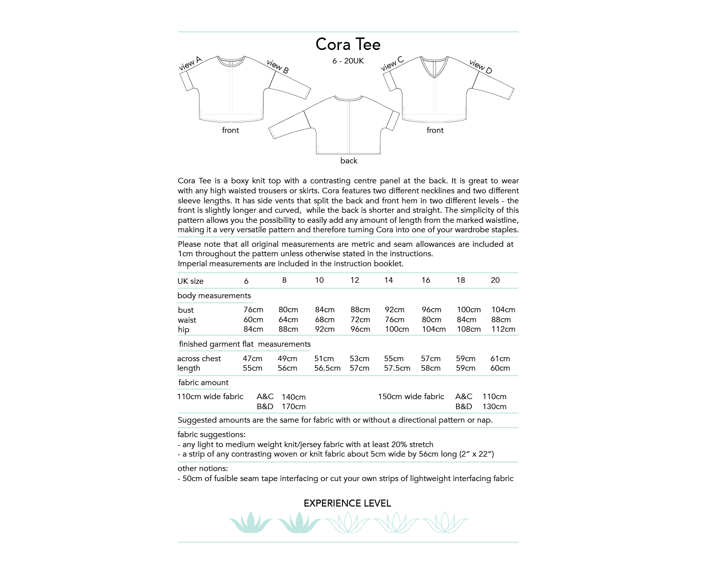 Cora Tee Sewing Pattern - Dhurata Davies - Image 14