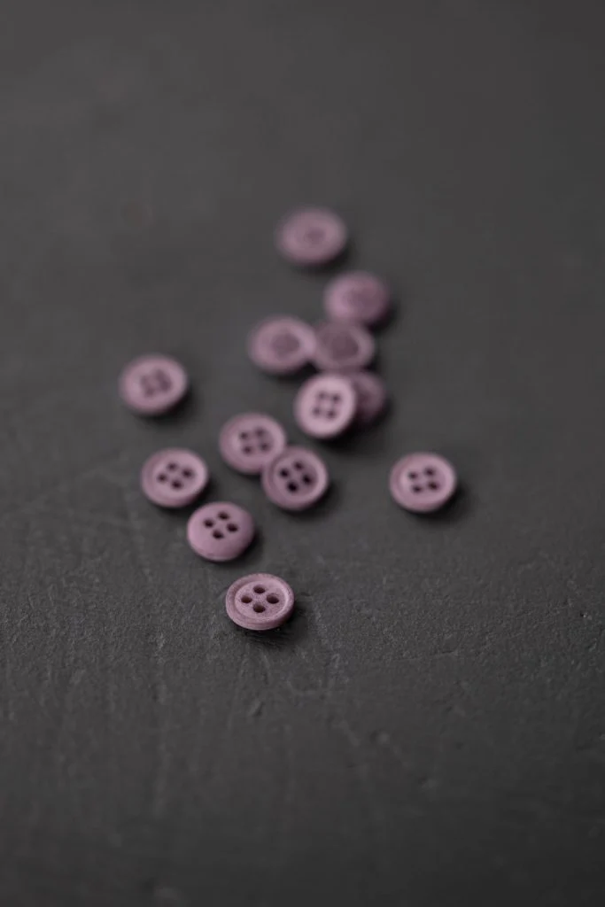Organic Cotton Button - Various Colors - European Import - Merchant & Mills - 11mm & 15mm - Image 3
