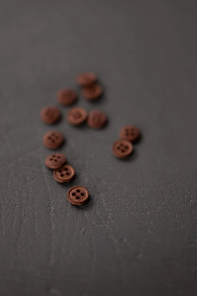 Organic Cotton Button - Various Colors - European Import - Merchant & Mills - 11mm & 15mm - Image 4