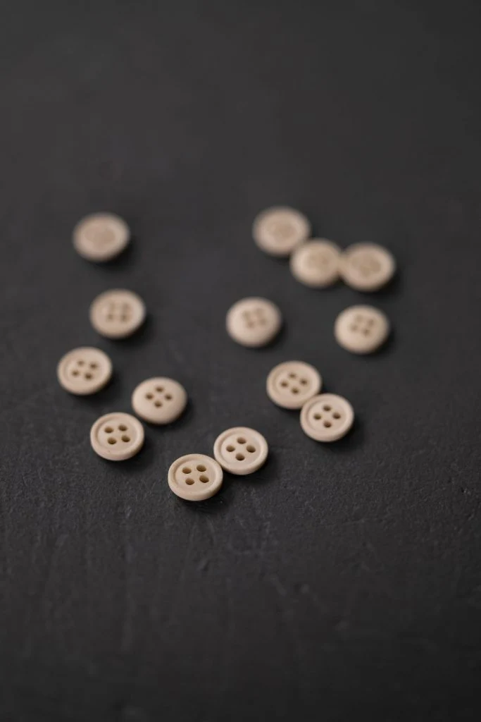 Organic Cotton Button - Various Colors - European Import - Merchant & Mills - 11mm & 15mm - Image 5