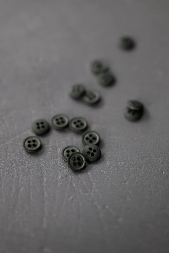 Organic Cotton Button - Various Colors - European Import - Merchant & Mills - 11mm & 15mm - Image 7