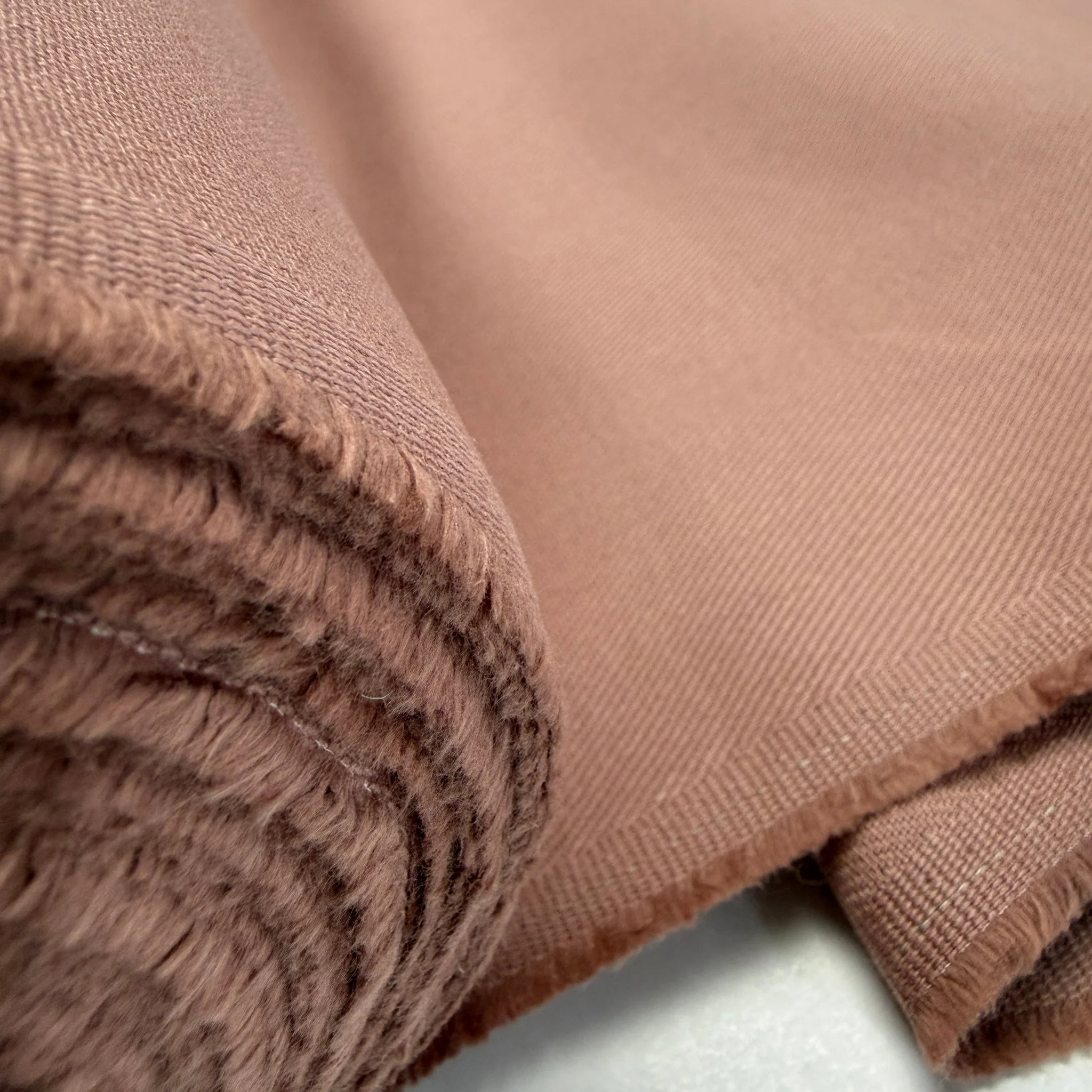 Cotton + Tencel Twill - Canyon Pink