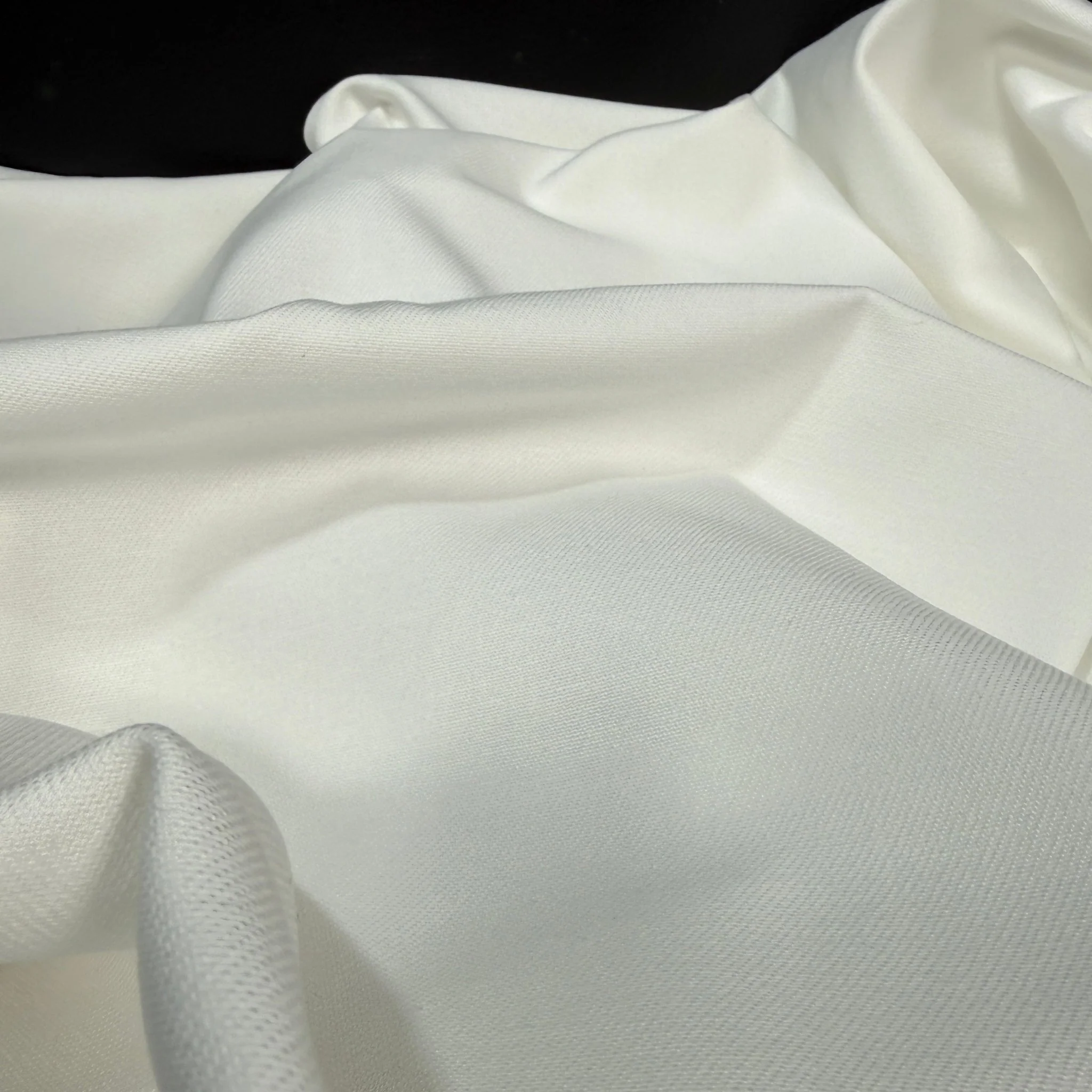 Cotton + Tencel Twill - Winter White