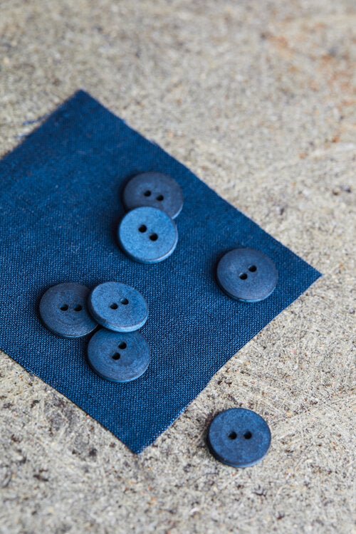 Curb Cotton Button - European Import - Oeko-Tex® - Mind The Maker - 18mm (Various Colors) - Image 12