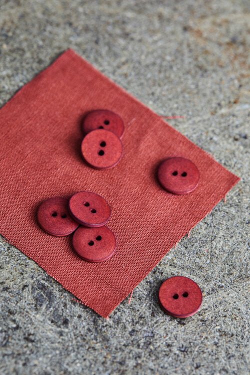 Curb Cotton Button - European Import - Oeko-Tex® - Mind The Maker - 18mm (Various Colors) - Image 14