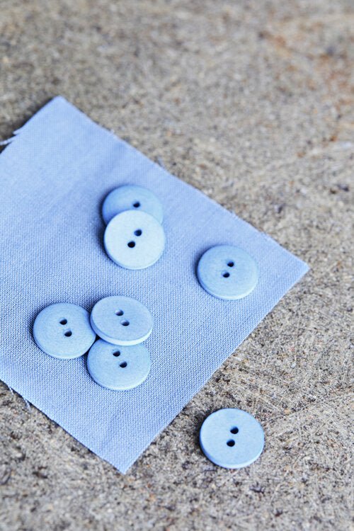 Curb Cotton Button - European Import - Oeko-Tex® - Mind The Maker - 18mm (Various Colors) - Image 16