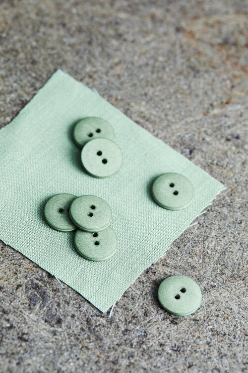 Curb Cotton Button - European Import - Oeko-Tex® - Mind The Maker - 18mm (Various Colors) - Image 6