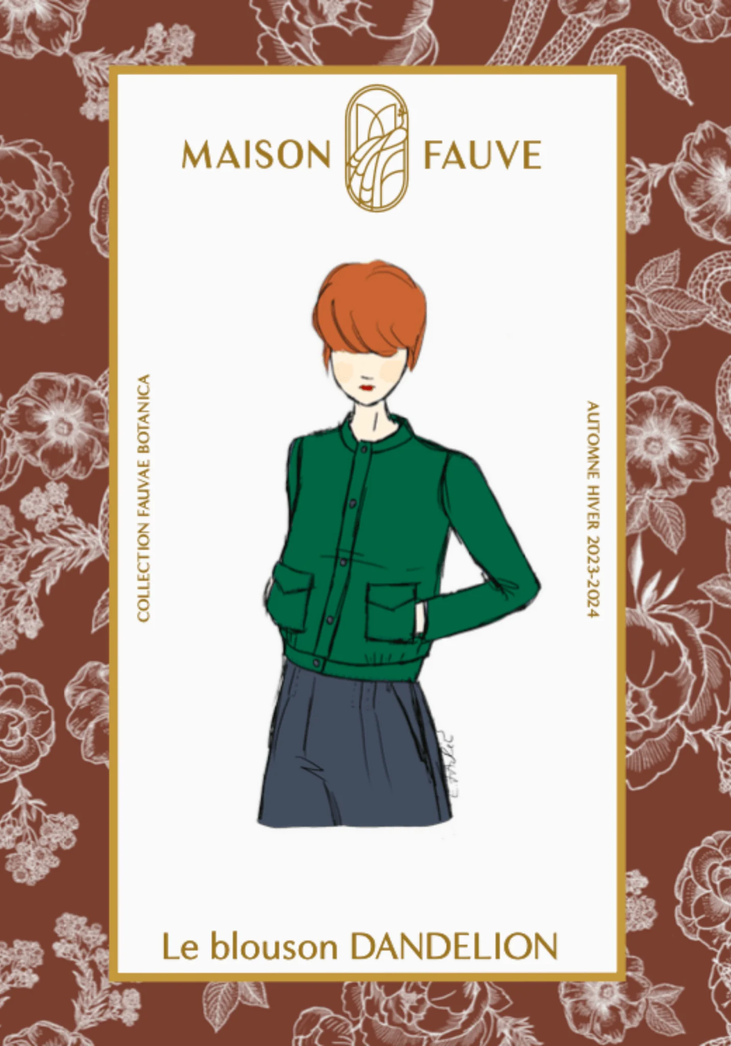 Dandelion Jacket Paper Sewing Pattern - Maison Fauve
