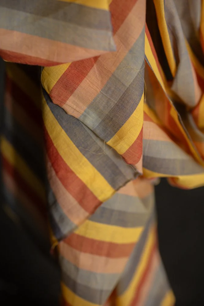 Dandy Stripe Handwoven Indian Cotton - Merchant & Mills - Image 2