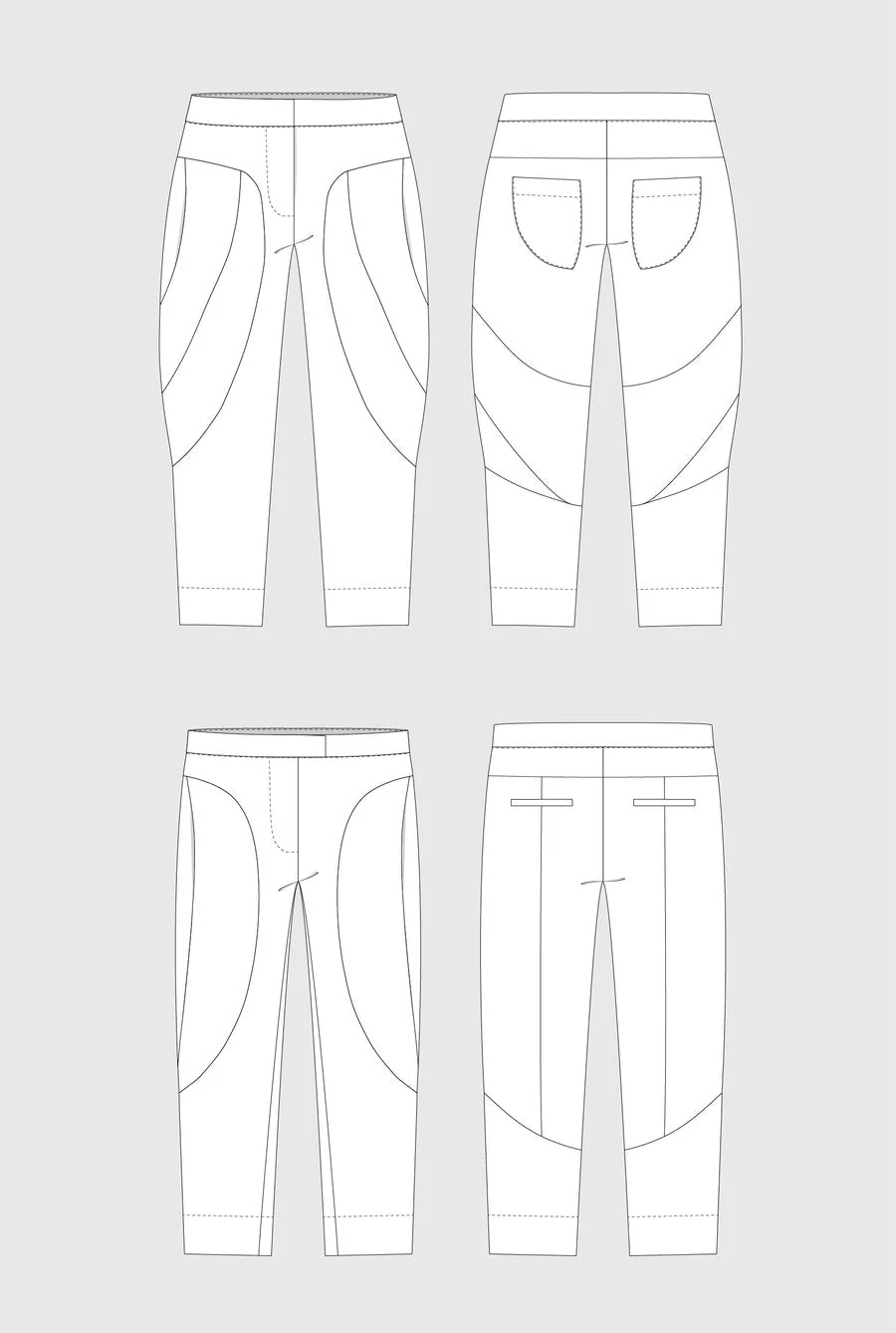 Darlow Pants Pattern - In The Folds - Image 13