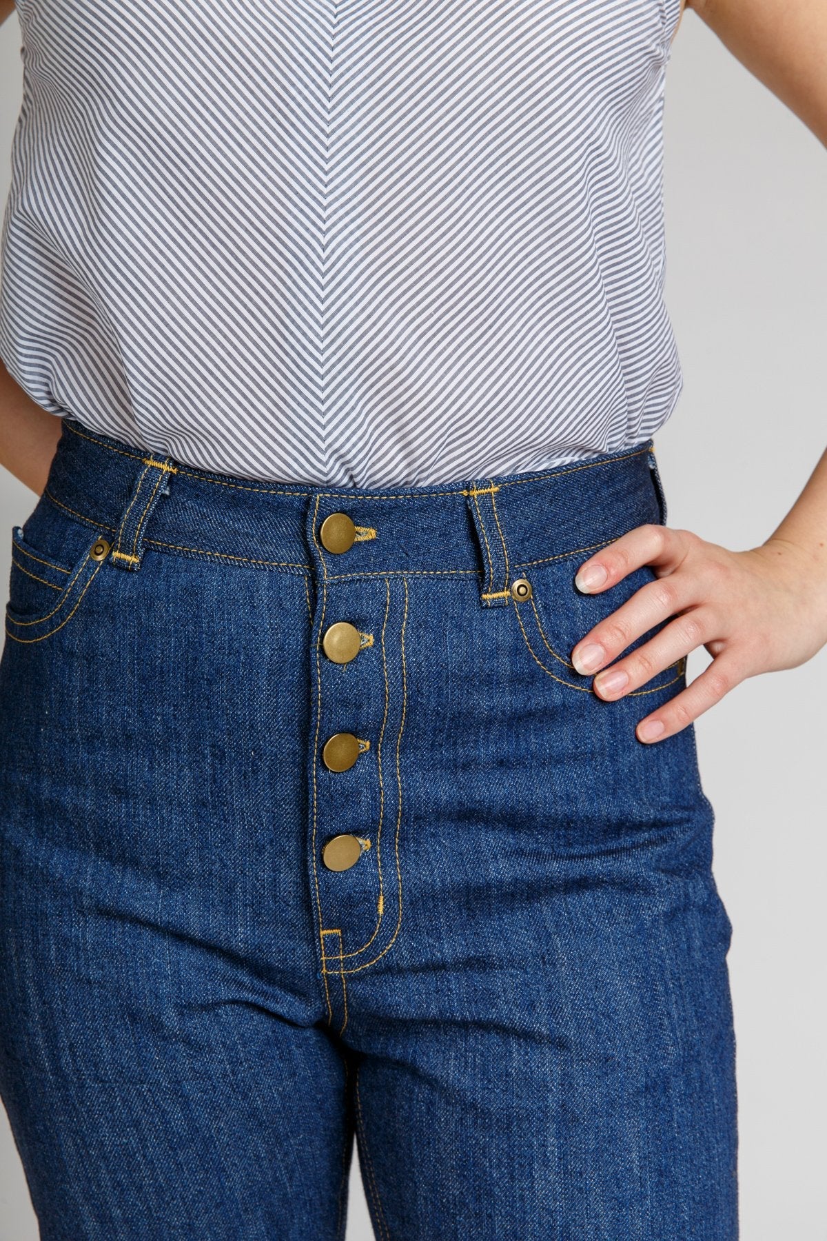 Dawn Jeans (4 in 1!) - Megan Nielsen Patterns - Sewing Pattern - Image 14