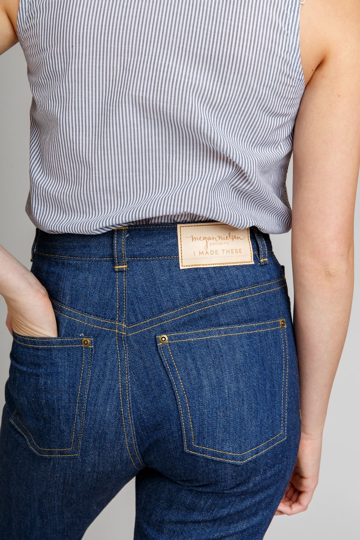 Dawn Jeans (4 in 1!) - Megan Nielsen Patterns - Sewing Pattern - Image 15
