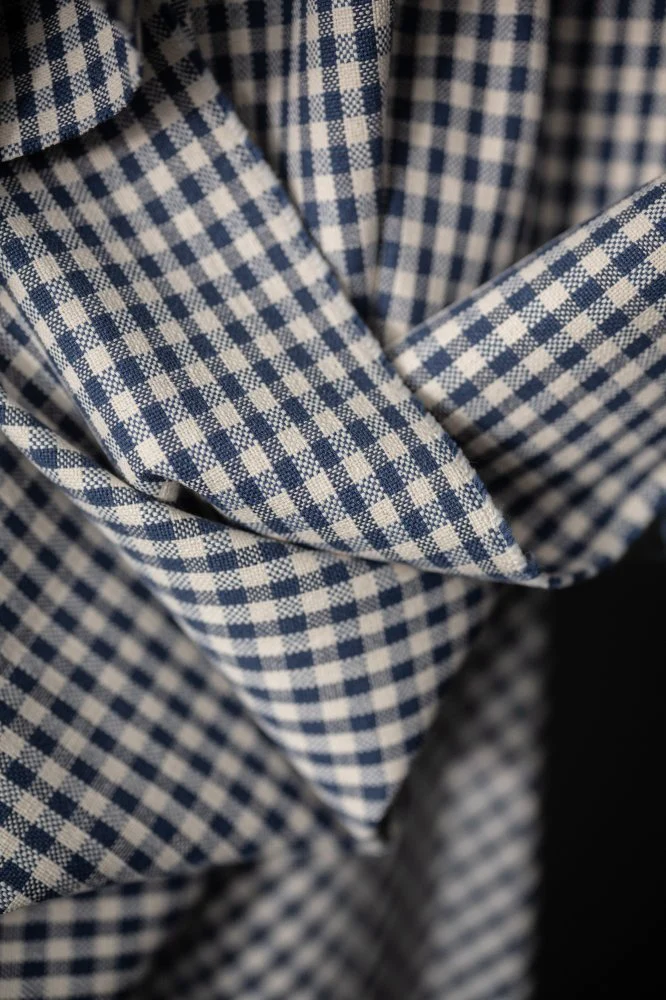 Dawson Gingham Heavy Recycled Cotton - European Import - Merchant & Mills - Image 2