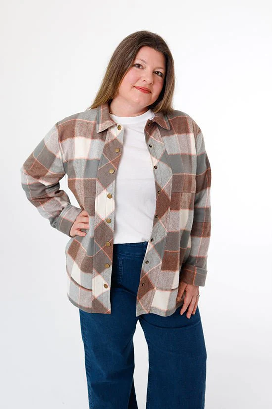 Den Jacket Pattern - Chalk + Notch - Image 14